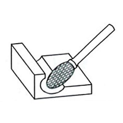 Fræsestift HM Ø10x16 mm form E (Speedcut) med Ø6 mm skaft